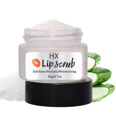 China Waterproof Scrubs Private Label Brush Exfoliating Salt Whitening Vegan Wholesale Natural Lip Scrub for sale