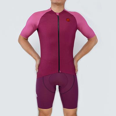 China Breathable SWIFTOFO 2022 Summer New Arrivals Pure Purple Short Sleeves MEN Cycling Clothing Slim And Comfortable Sportswear Cycling Tank Top for sale