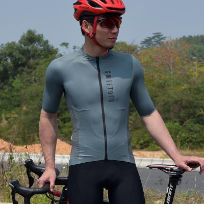 China SWIFTOFO New Design Cycling Short Sleeve Breathable Cycling Jersey Seamless Cycling Asian Size for sale