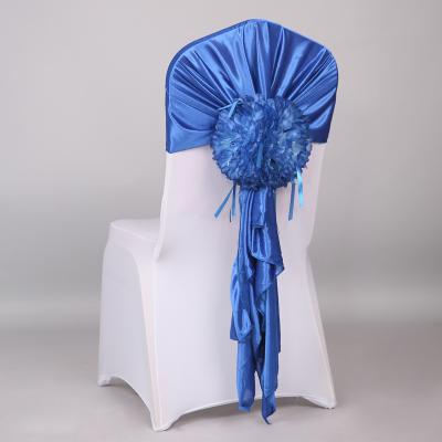 China White Twill Event High Quality Wedding Cover Chair for sale