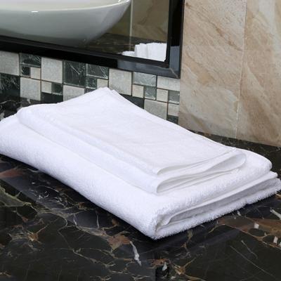 China Hotel QUICK DRY Towels White Color 100% Cotton Bath Towel for sale