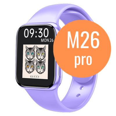 China 2022 reloj pro 7 smart watch m26 smart watch m26pro 7 series smart watch with calling feature smart bracelet for sale