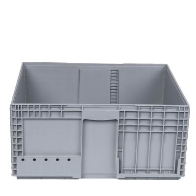 China 100% Solid Material Heavy Duty Plastic Movable Box Storage Box Blank Material Large Logistic Case For Containers And Logistics Equipments for sale