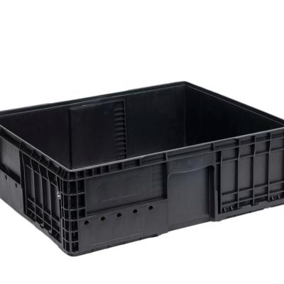 China Solid Heavy Duty Bulk Box Large Stackable Plastic Box For Storage Transport for sale