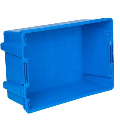 China Uni-quiet Sustainable Stackable Plastic Logistics Box Crate Recyclable Plastic Container Box for sale