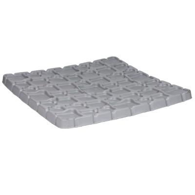 China XS-G1010 Euro HDPE Single Faced Two Way Single Faced Thermoforming Plastic Pallet And Lid For Pallet Sleeve Box for sale