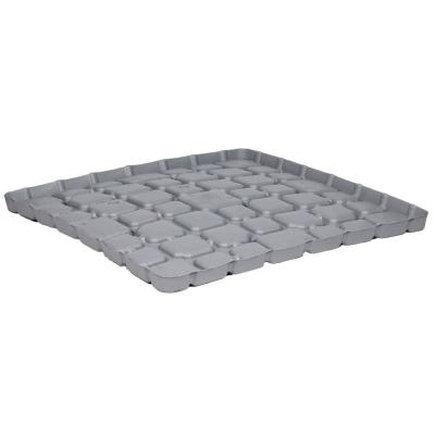 China XS-G1111 4 Euro Single Faced HDPE Thermoforming Single Faced Plastic Pallet And Lid For Pallet Sleeve Box for sale