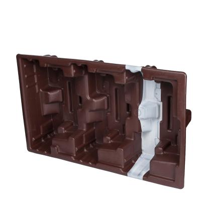 China Business& iBoxman Buying High Quality Wholesale Black Customized Vacuum Shaped Plastic Thermoforming Tray for sale