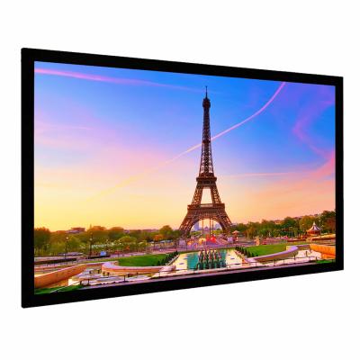 China View 120 inch fixed view projection screen HD projection screen, home theater room, home theater room design for sale