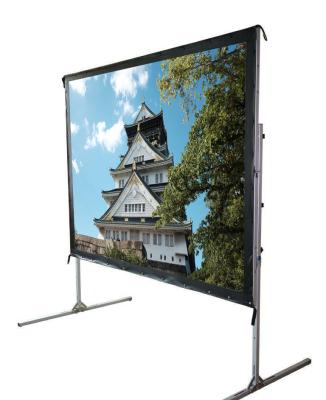 China Frame 9' x12 Quick Fold Projection Screen For Indoor Outdoor for sale