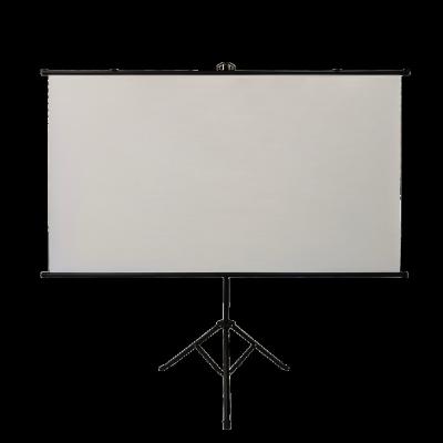 China Lightweight Portable Projector Screen - Movable projection screen tripod stand, lightweight carry and durable-Two ways to use for sale