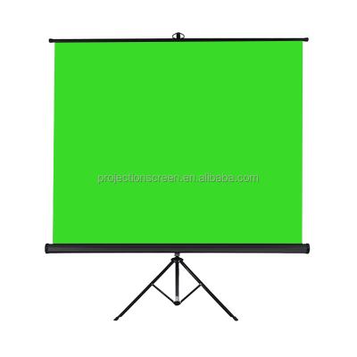 China Tripod Background Green Screen with Tripod Stand Live Green Screen Portable Tripod Screen with Green Cloth for sale