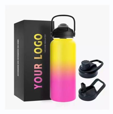 China Hot-selling PORTABLE Thermos Vacuum Flask Insulated Stainless Steel Water Bottle Business Gifts Metal Customized for sale