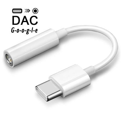 China High Quality Earphone Jack Adapter USB C to 3.5mm Earphone Jack Adapter Usb Type c to Aux Cable Audio Converter. 3.5mm earphone for mobile phone for sale