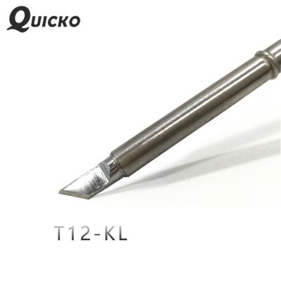 China QUICKO T12-KL Electronic Soldering Iron Tips 70W 907 Handle T12 Soldering Iron Tip For STC/STM32 Station T12-KL Soldering Soldering Tools for sale