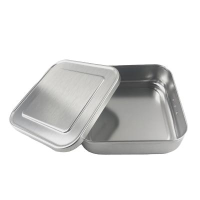 China Wholesale Hot Morden Aluminum Container Lunch Box Portable Food Bowl for sale