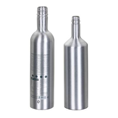 China Safe Reliable Material Custom Color Empty Aluminum 500ml Drinking Bottle for sale