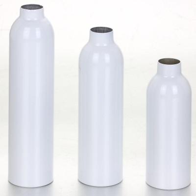 China Empty aluminum talc bottle multi color talc bottle with built-in liner to protect the bottle body for sale