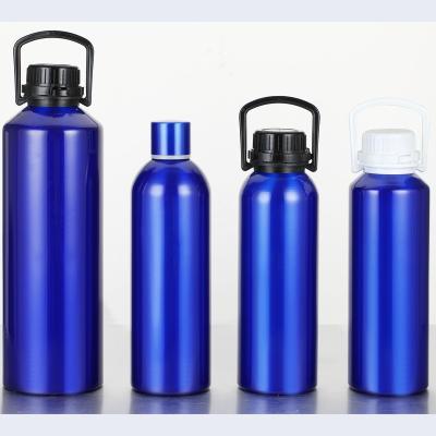 China Essential Oil Bottle 500ml Essential Oil Bottle Aluminum Bottle With Anti Theft Cover Bottle Packing for sale