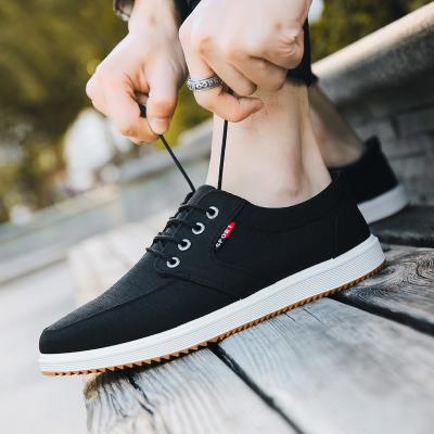 China New Latest Design Fashion Autumn Sneakers Men Casual Canvas Shoes Lightweight Supply for sale