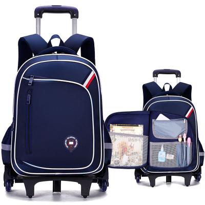 China Waterproof Multifunctional Kids Trolley School Bag With Wholesale for sale