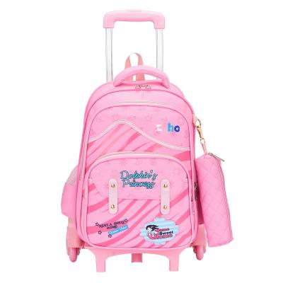 China Kids Waterproof School Bag, School Bag Set, Girls School Trolley Bags for sale