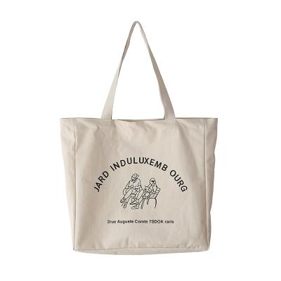 China 100% Organic Cotton Eco Friendly Tote Shopping Bag for sale