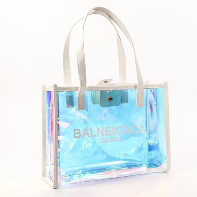 China High Quality Durable Handled Using Various Shopping Bag Travel Bags Custom PVC Tote Bag for sale