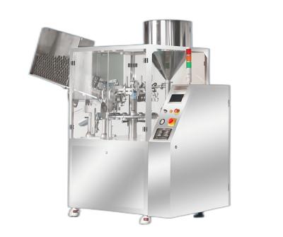 China GFJX-3 A-Z Automatic Hair cream ointment glue metal chemical pipe/aluminum tube filling and sealing machine for sale