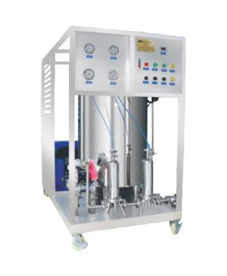 China HFJX-200 factory perfume filtration filter machine perfume freezing cooling mixing cooling machine for sale