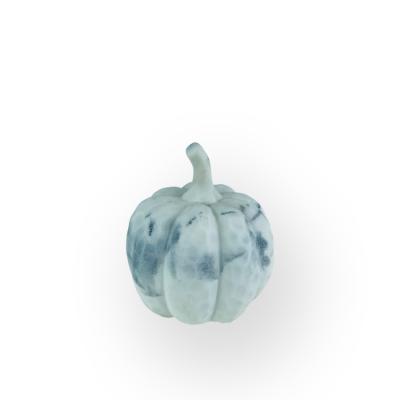 China Eco-friendly Artificial Marble Resin Concrete Festival Gift Promotion Halloween Pumpkin Home Decoration for sale