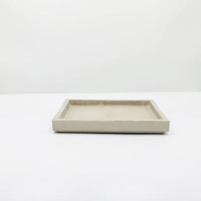 China Customized Handmade Concrete Stone Eco - Friendly Cement Bathroom Shower Tray for sale