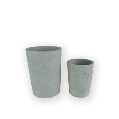 China Eco-friendly Handmade High Quality Marble Cup Mouth Wash Cement for sale