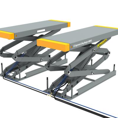 China Stainless Steel Hydraulic Motorcycle Lift Table Used for Auto Repair and Lifting for sale