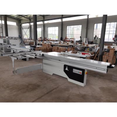 China Horizontal MDF Plywood Particleboard Production Line Machinery Sliding Table Saw for sale