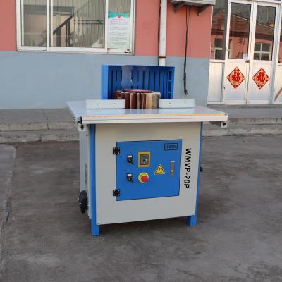 China Building material stores industry wooden door brush machine vertical single brush head sanding machine for sale