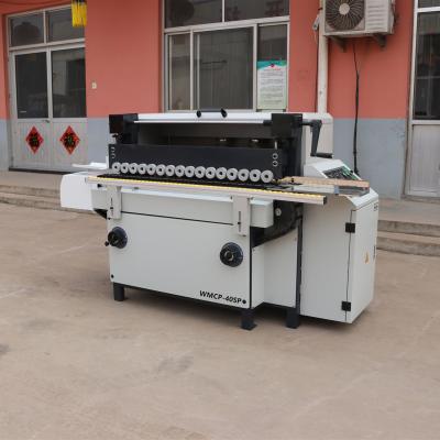 China Building Material Shops Automatic Side Polishing Machine 12m/min Feeding Speed ​​Wood Polishing Machine for sale