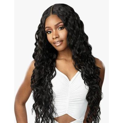 China Loose Wave Hair Wigs Wave 13x6 Wig , Loose Curly Lace Front Wig Virgin Loose Wig for sale