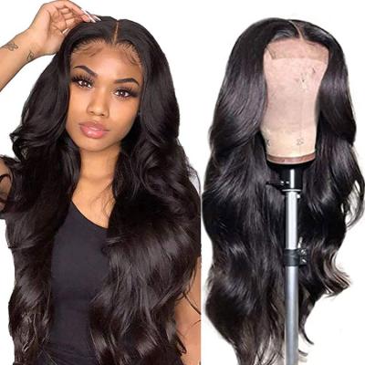 China Body Wave Honey Blonde Wave Human Hair Pre Plucked 13x4 Body Wig Lace Front for sale