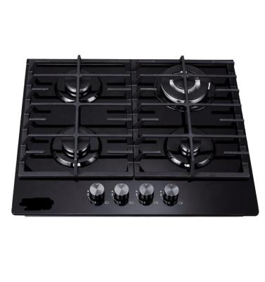 China Household High Quality Tempered Glass Double Gas Stove for sale