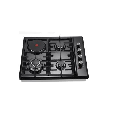 China Household Stainless Steel Built In Kitchen Gas And Electric Stove 4 Burners Gas Cooktops for sale