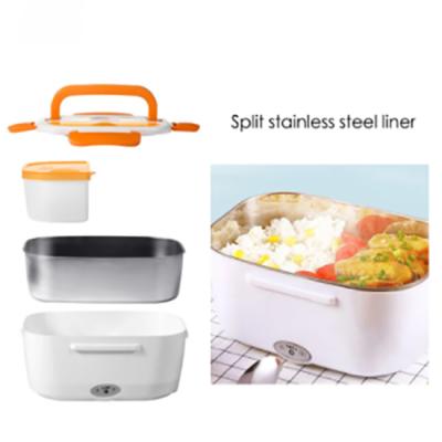 China Classic Portable Lunch Box Electric Heating Food Cooking Machine Food Heater Electric Lunch Box for Home Auto Car for sale