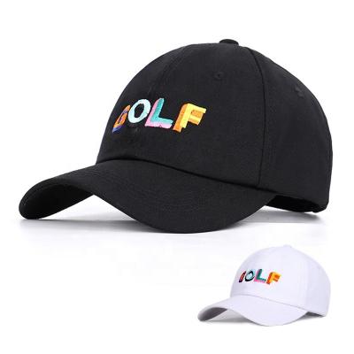 China JOINT Wholesale Custom Golf Hat With 3D Embroidery Logo For Men Outdoor Sports Baseball Caps Dad Hats Caps Fit Buckle Adjustable for sale