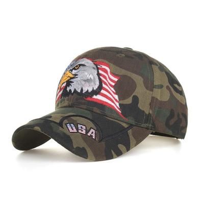 China Wholesale Breathable Gorras Men Camouflage Army Hat With Embroidery Logo Adjustable Custom Made For Outdoor Sports Activities Hats Military Caps for sale