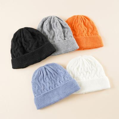 China RTS COMMON Beanie Hat for Men and Women Winter Warm Hats Thick Slouchy Knit Winter Beanie Daily Hat Skull Cable Cuff Cap for sale