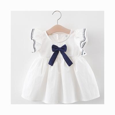 China Anti-wrinkle summer baby dresses new fashion girls college style skirt children's clothing wholesale girls dresses baby skirts baby clothes for sale