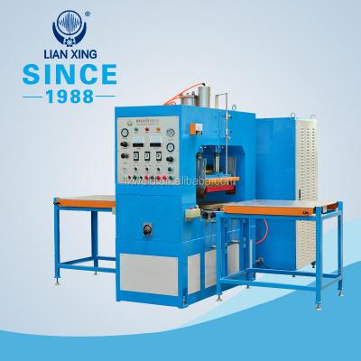 China 8~25KW automatic sliding table high frequency plastic welding welding and cutting machine. High Power Plastic Welding Machine for sale