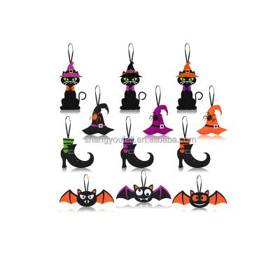 China Durable High Quality Felt Decoration Halloween Witch Boots Hanging Decoration For Halloween Party for sale