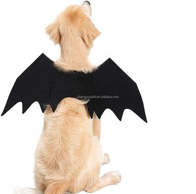 China Viable Wholesale Dog Cat Clothes Fashion Pet Harness Halloween Pet Role Play Costume for sale