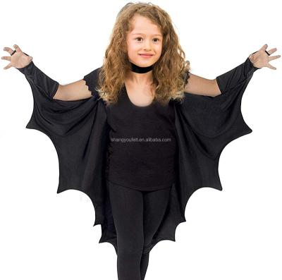 China Durable Halloween Bat Wings Costume Props Vampire Bat Black Wings Decoration for sale